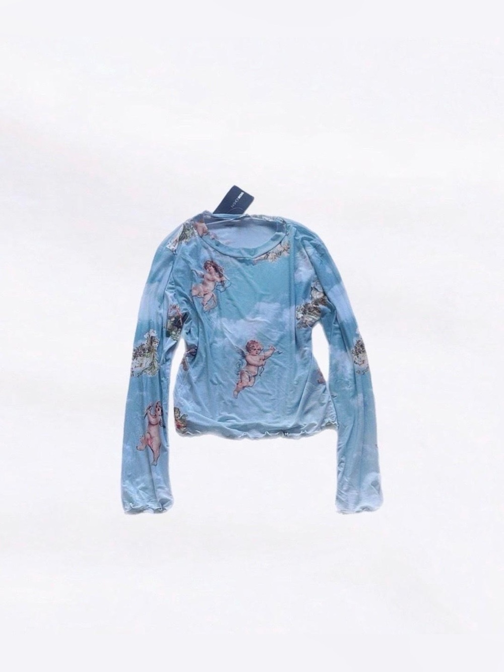 fashion nova ⋆ mesh cherub top